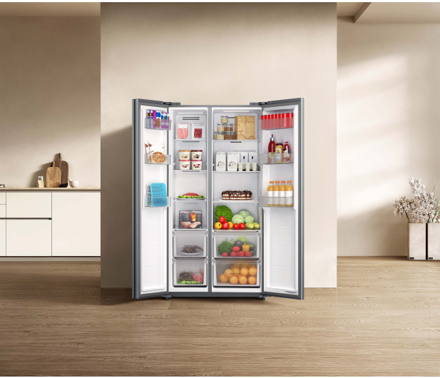 Lodówka XIAOMI MIJIA MRS62ESSMPAEU Side by Side No Frost 177cm Srebrna WiFi 621L - 1542376 - zdjęcie 12